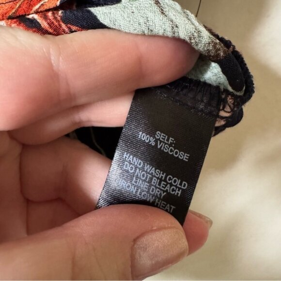 Lulus | Magdalena Navy Blue Floral Print Two-Piece Maxi Dress - Picture 4 of 10